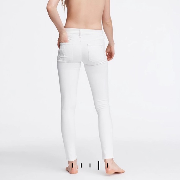 Rag & bone The Skinny in Bright White - Picture 2 of 8